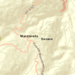 Manzaneda Street Map