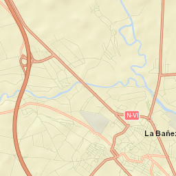 La Bañeza Street Map