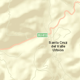 Santa Cruz del Valle Urbión Street Map