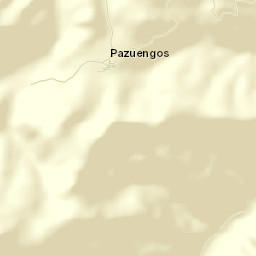 Pazuengos Street Map