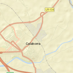 Calahorra Street Map