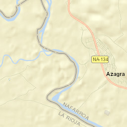 Azagra Street Map