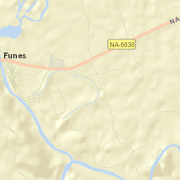 Funes Street Map