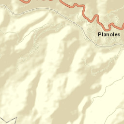 Planoles Street Map