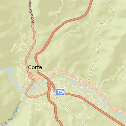 Corte Street Map
