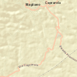 Caprarola Street Map