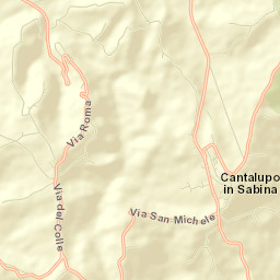 Cantalupo in Sabina Street Map