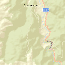 Concerviano Street Map
