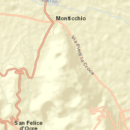 Monticchio Street Map