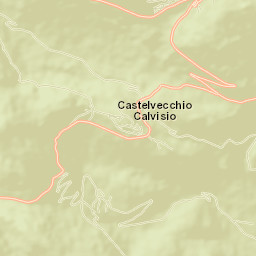Castelvecchio Calvisio Street Map