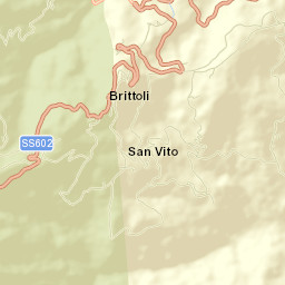 Brittoli Street Map