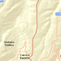 Canosa Sannita Street Map