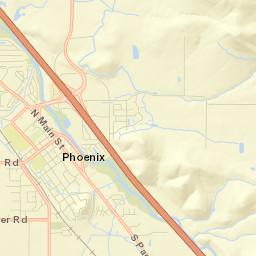 Phoenix Street Map