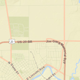 Belvidere Street Map