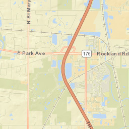 Green Oaks Street Map