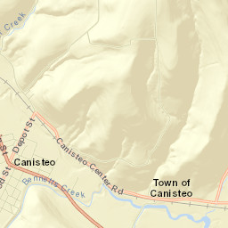 Canisteo Street Map