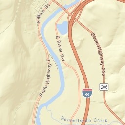 Bainbridge Street Map