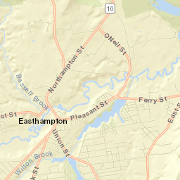 Easthampton Street Map