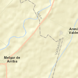 Melgar de Arriba Street Map
