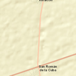 San Román de la Cuba Street Map
