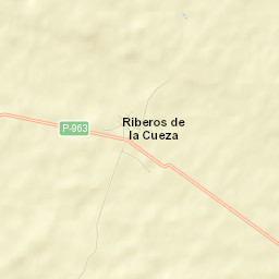 Riberos de la Cueza Street Map