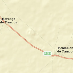 Revenga de Campos Street Map