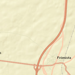 Frómista Street Map