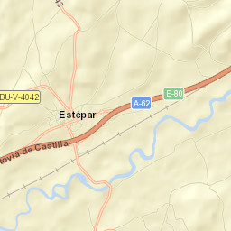 Estépar Street Map