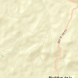 Modúbar de la Emparedada Street Map