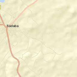 Sádaba Street Map