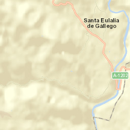 Santa Eulalia de Gállego Street Map