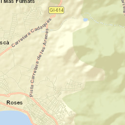 Roses Street Map