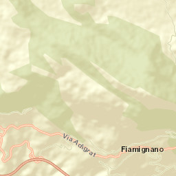 Fiamignano Street Map