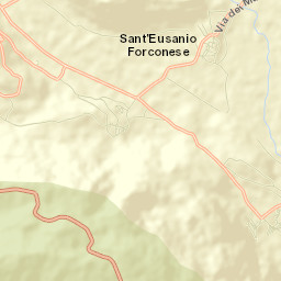Sant'Eusanio Forconese Street Map