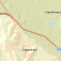 Capestrano Street Map