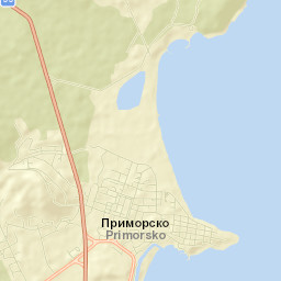 Primorsko Street Map
