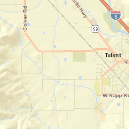 Talent Street Map