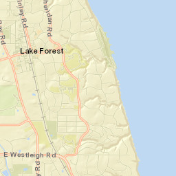 Lake Forest Street Map