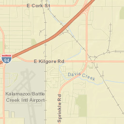 Kalamazoo County Street Map