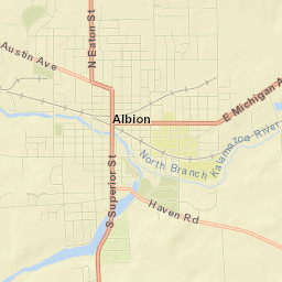 Albion Street Map
