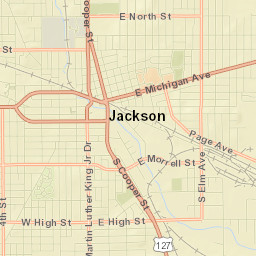 Jackson Street Map