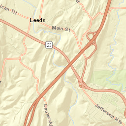 Jefferson Heights Street Map