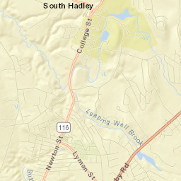 South Hadley Street Map