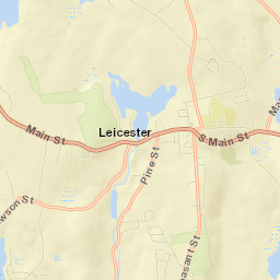 Leicester Street Map