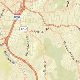 Sunderland Street Map