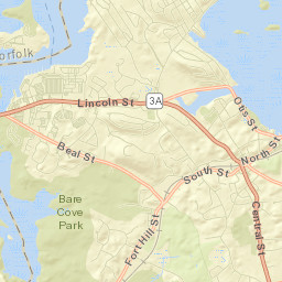 Hingham Street Map