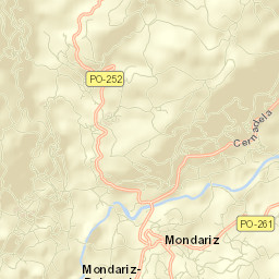 Mondariz Street Map