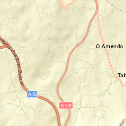 Taboadela Street Map