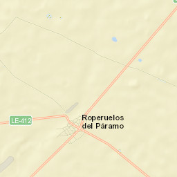 Roperuelos del Páramo Street Map