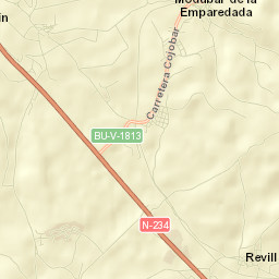 Sarracín Street Map
